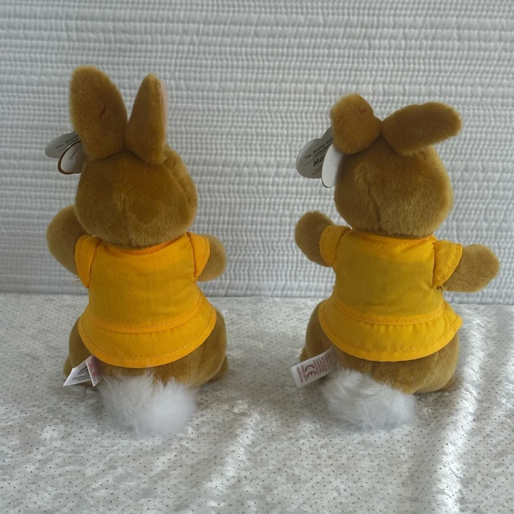 Ty Beannie Babies Peter Rabbit “Mopsy” Set of 2 2018 Movie Edition with tags